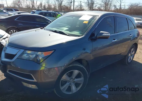 2011 Acura Mdx Technology Package z USA, uszkodzony, nr VIN 2HNYD2H6XBH511932